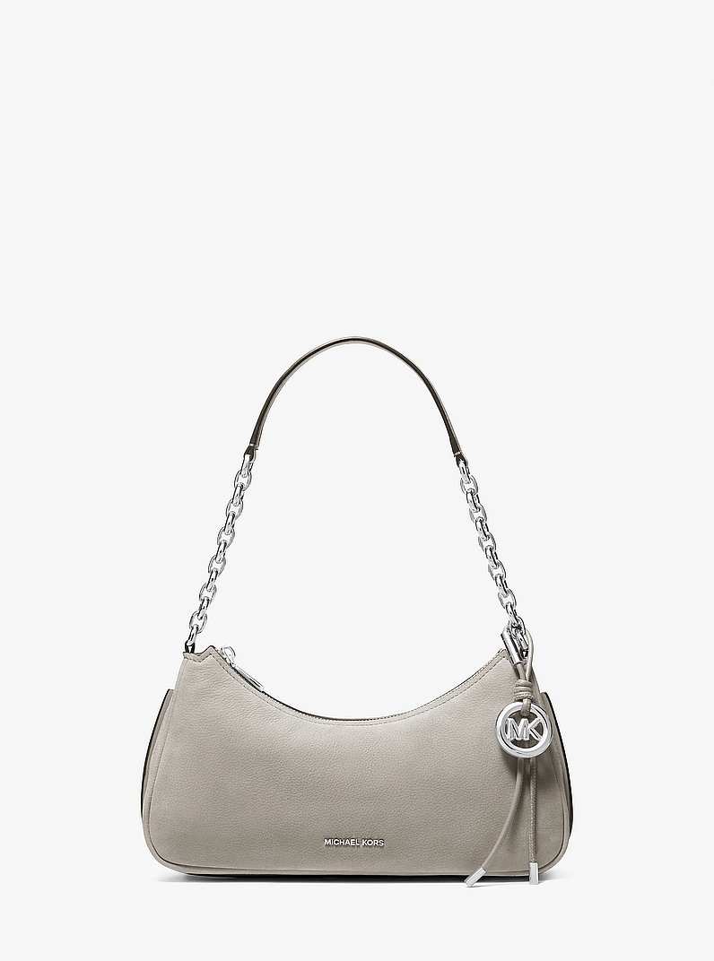 Pochette Nolita mediano de nobuck con cadena in GRIS PIEDRA | Michael Kors