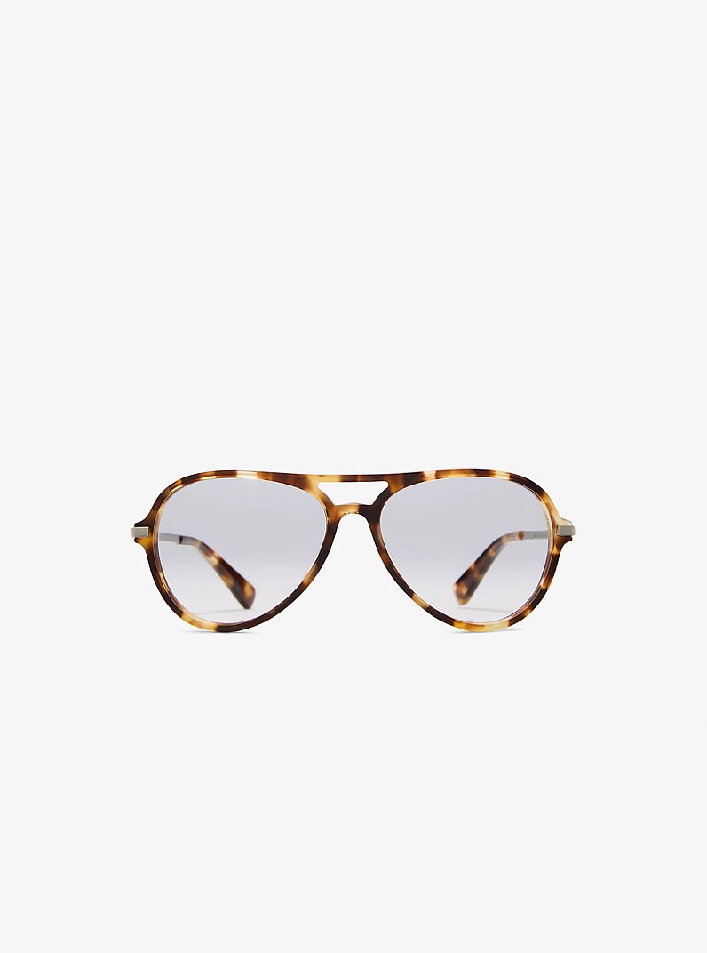 Felice Blue Light Glasses in TORTOISE | Michael Kors