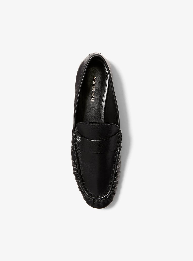 Loafer Jennings in pelle in NERO | Michael Kors