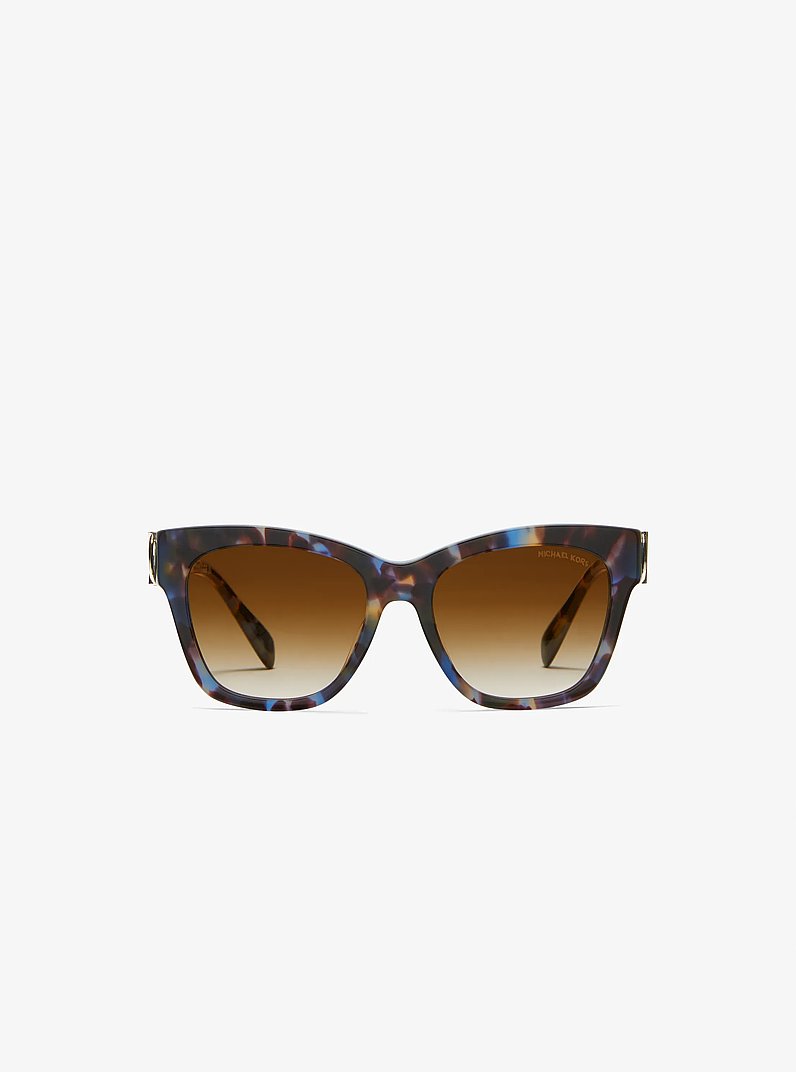 Empire Square Sunglasses in BLUE | Michael Kors