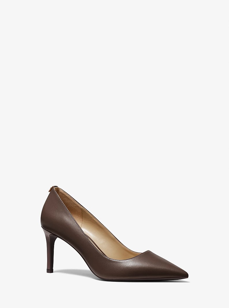 Escarpin Alina Flex en cuir in MOKA | Michael Kors