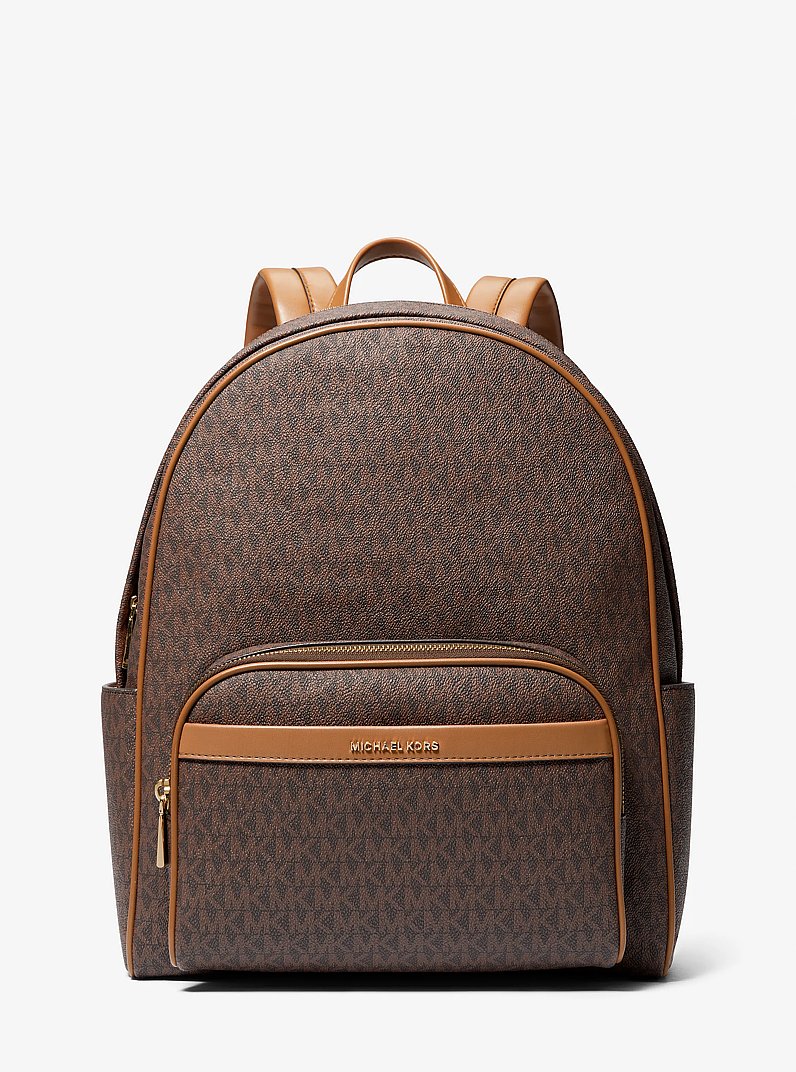 Bex Large Logo  Backpack in BRN/ACORN | Michael Kors