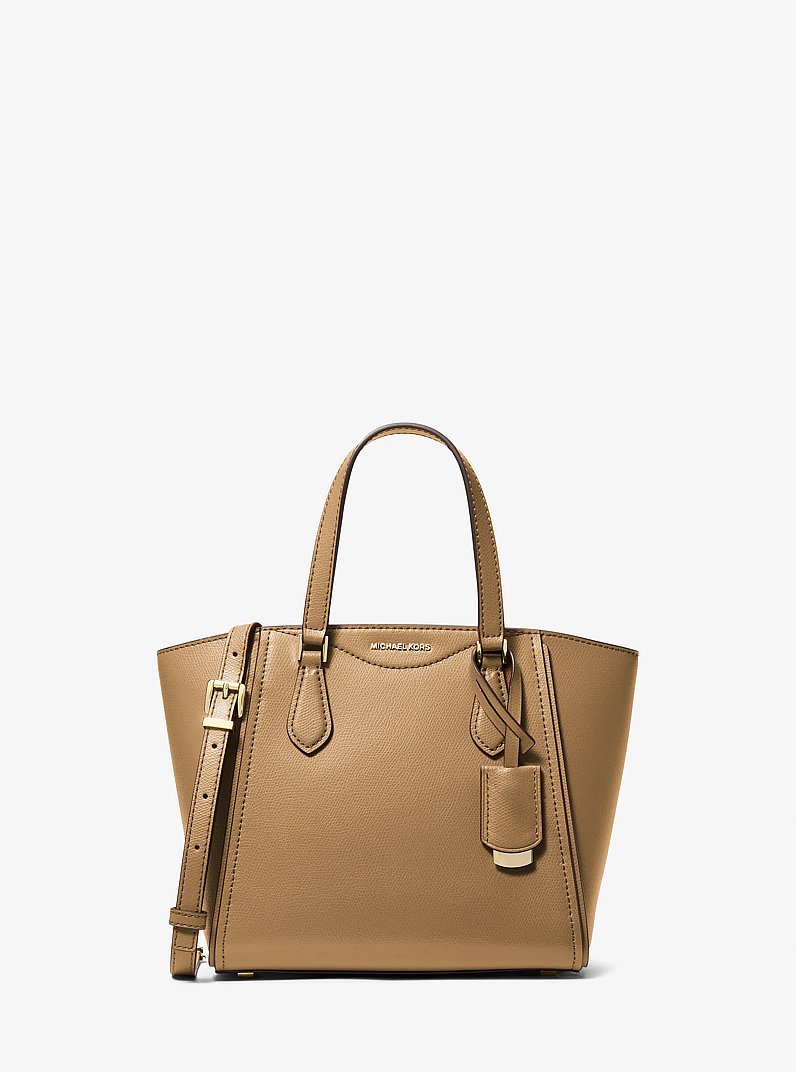 Taryn Small Leather Convertible Crossbody Bag