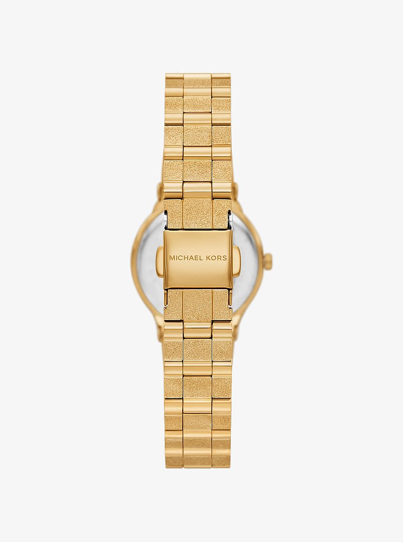 Orologio petite Billie tonalit&agrave; oro satinato in ORO | Michael Kors