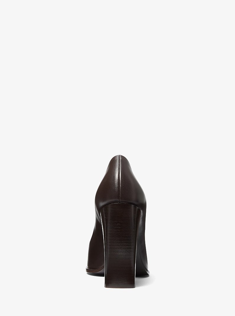 Escarpin Jeanne en cuir