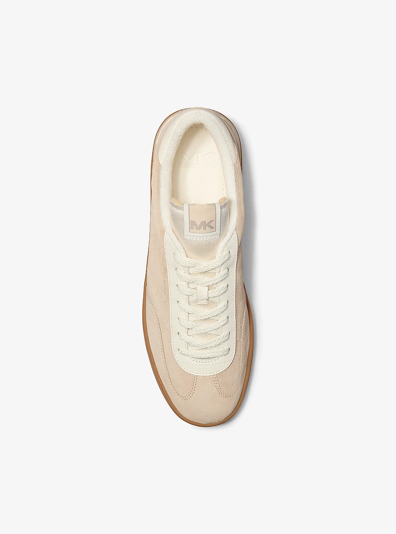 Wilton Suede Sneaker in LIGHT SAND | Michael Kors
