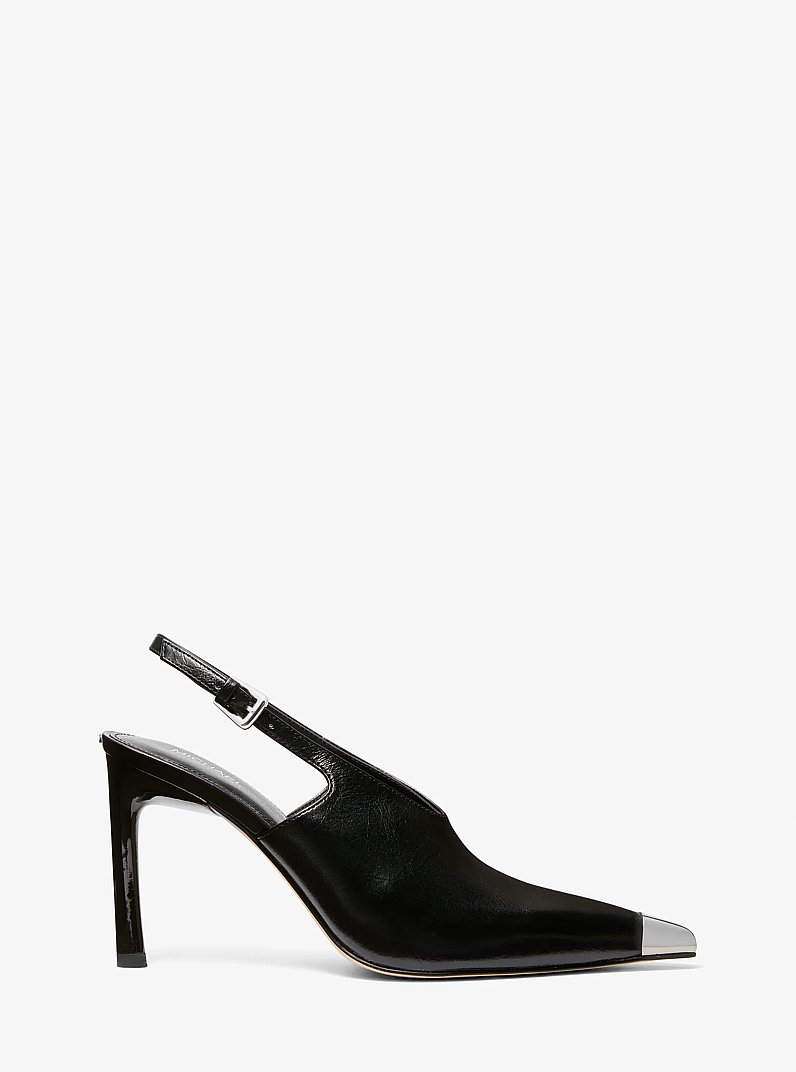 Kasia Leather Slingback Pump