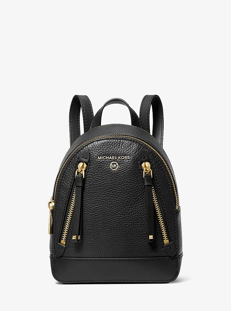 Brooklyn Extra-Small Pebbled Leather Backpack | Michael Kors [US]