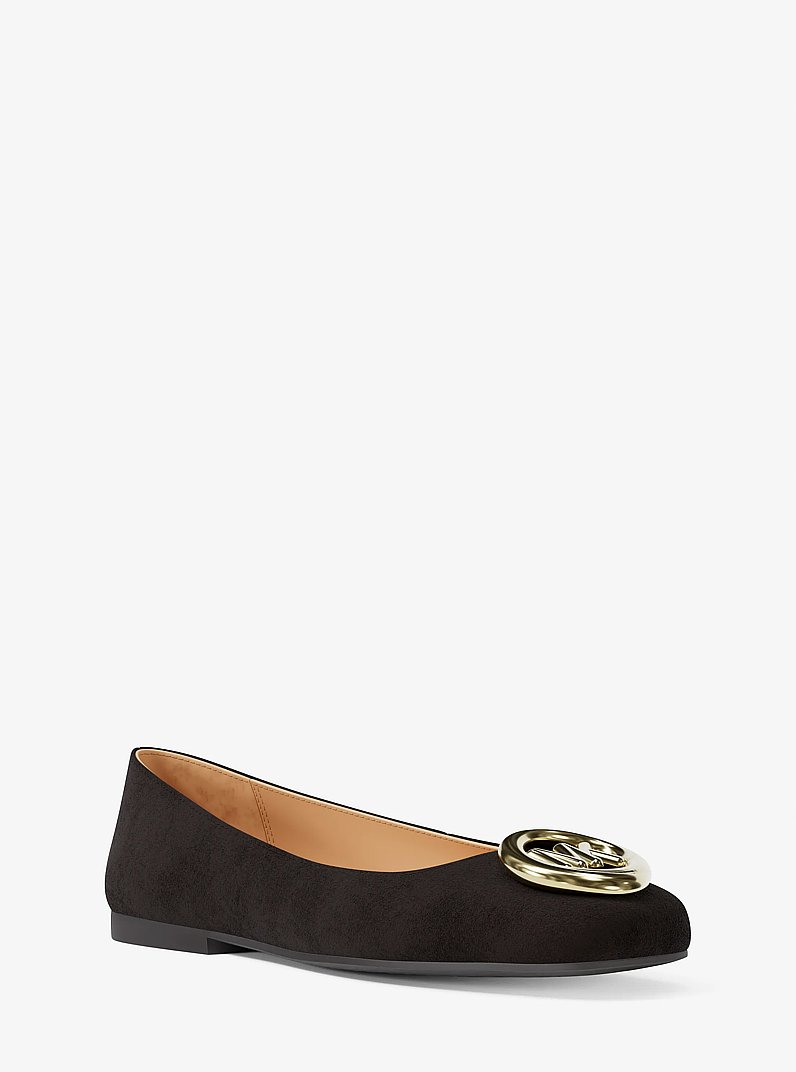 Milan Suede Ballet Flat in CHOCOLATE | Michael Kors