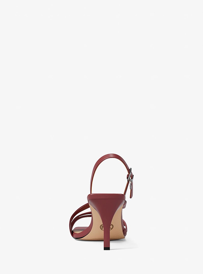 Yvette Sandal in MAROON | Michael Kors