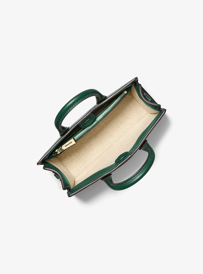 Scarlett Extra-Small Leather Crossbody Bag in BOSCO | Michael Kors