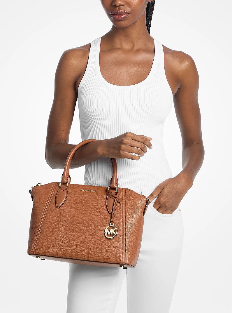 Bolso satchel Sienna mediano in LUGGAGE | Michael Kors