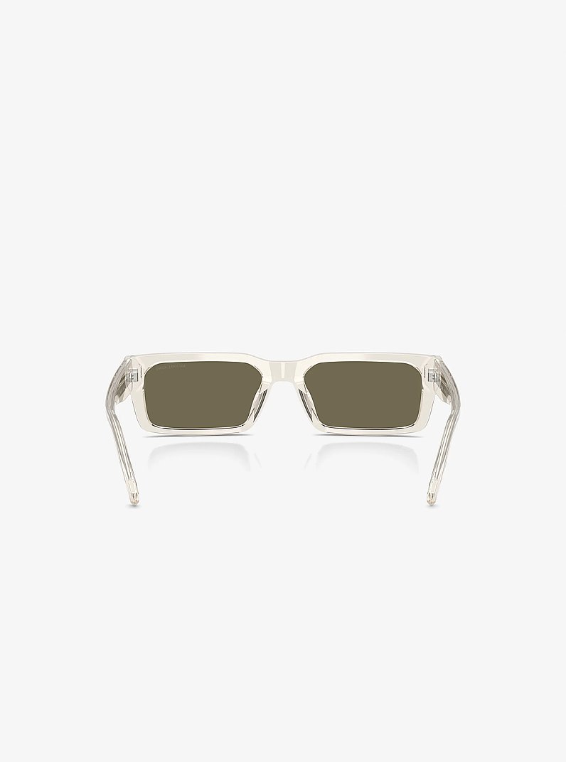Split Sunglasses in BROWN TRANSPARENT | Michael Kors