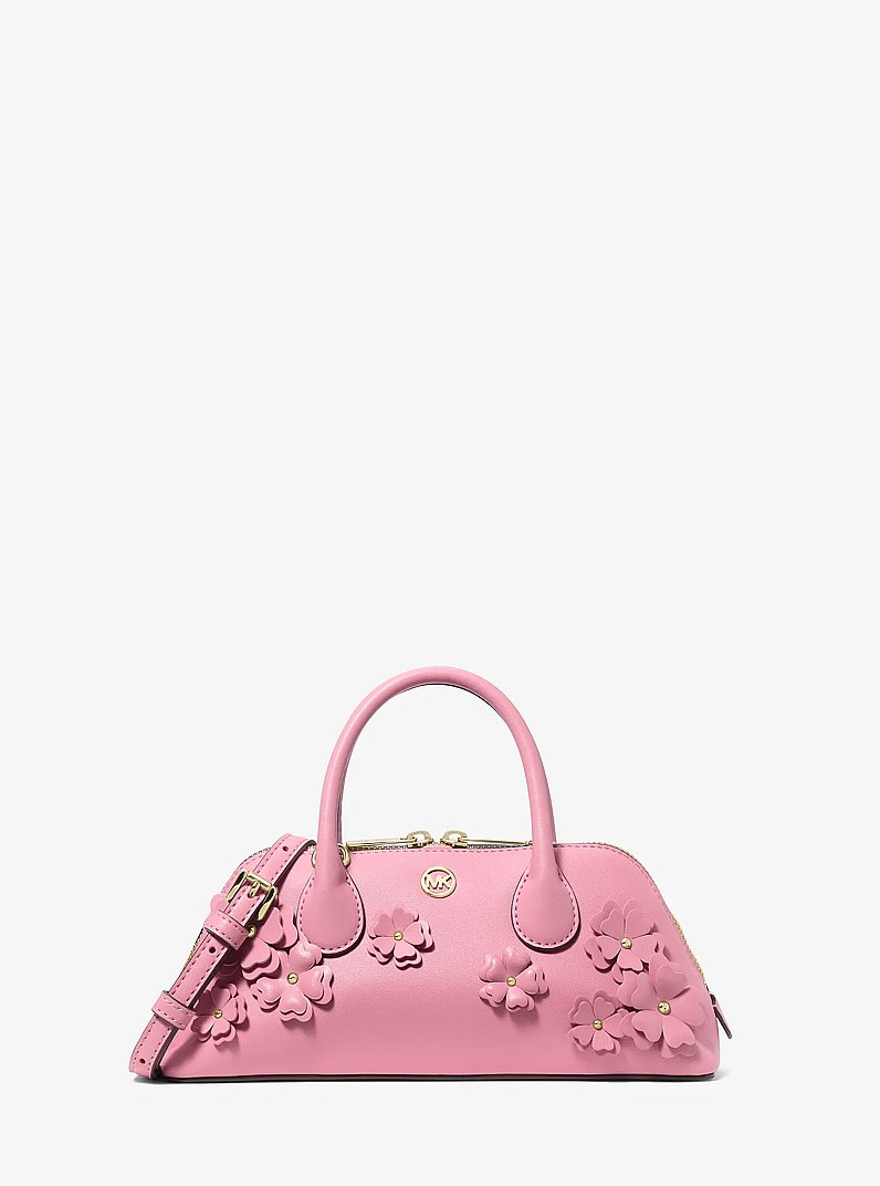 Bandolera Petra peque&ntilde;a con adorno floral in CLAVEL | Michael Kors