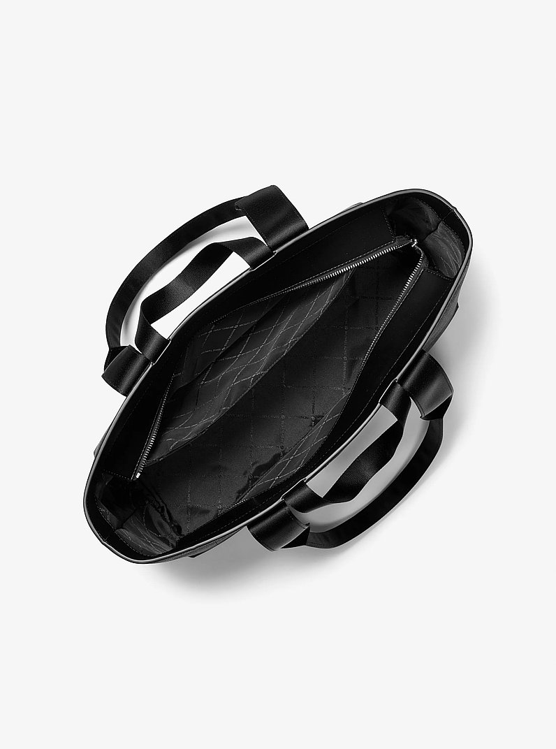 Sac fourre-tout Cooper &agrave; logo Signature in NOIR | Michael Kors