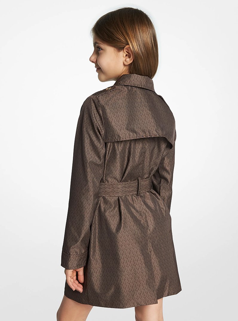 Logo Trench Coat in CHOCOLATE | Michael Kors