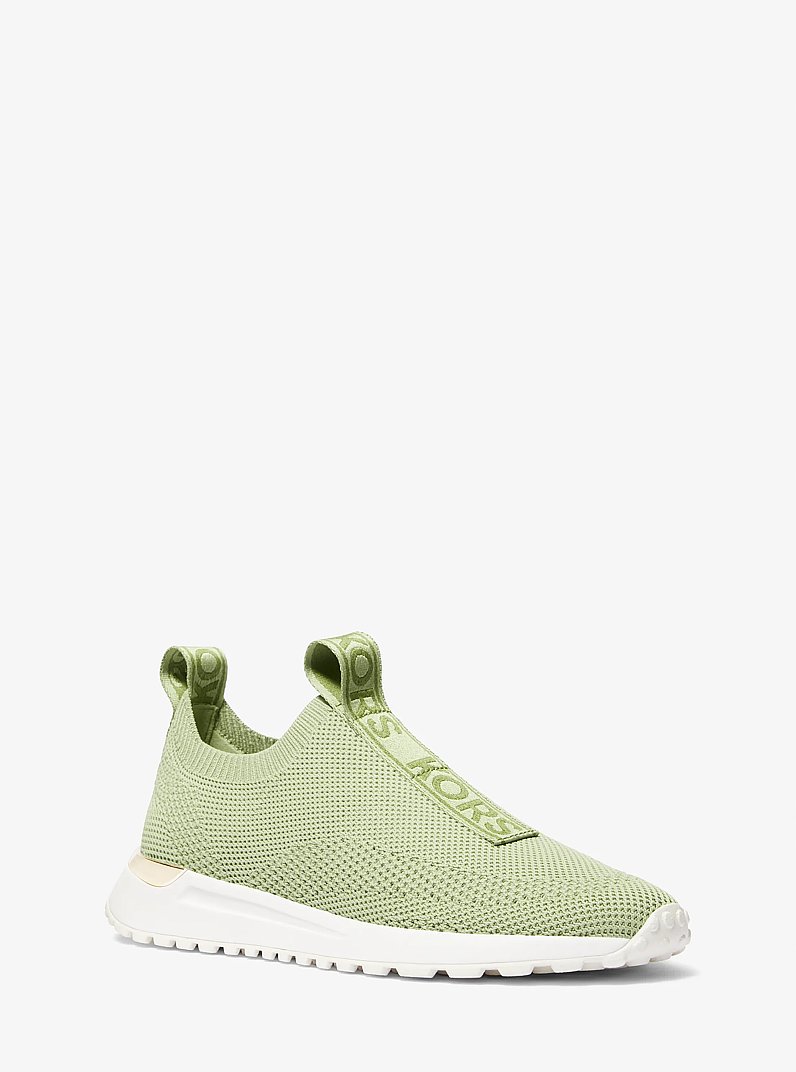 Bodie Knit Slip-On Sneaker in LIGHT SAGE | Michael Kors