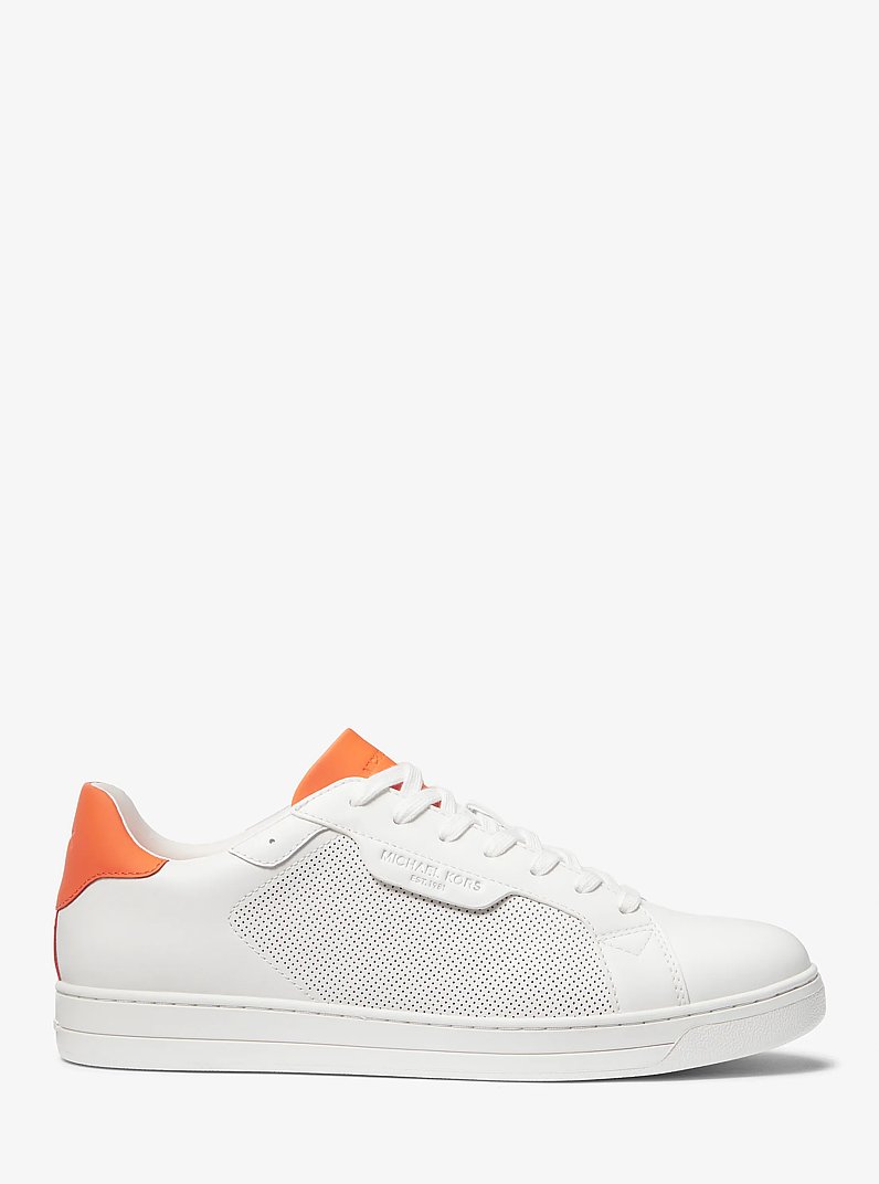 Espadrille Keating en cuir perfor&eacute;