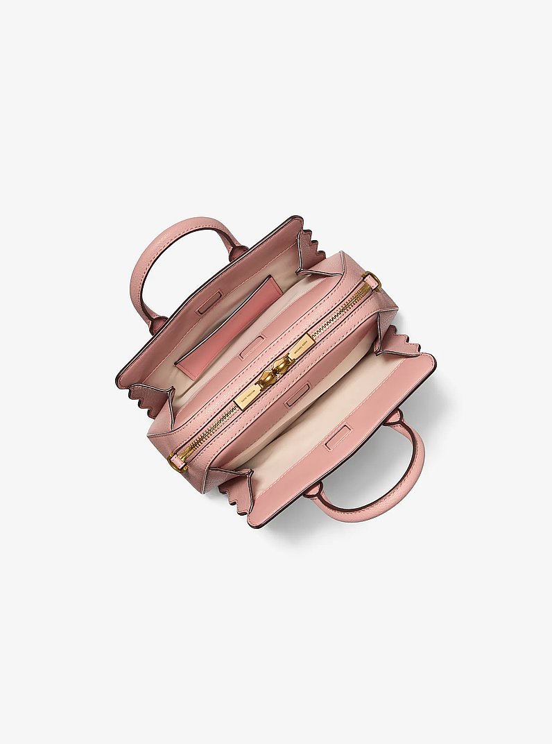 Laila Extra-Small Pebbled Leather Convertible Crossbody Bag in PRIMROSE | Michael Kors