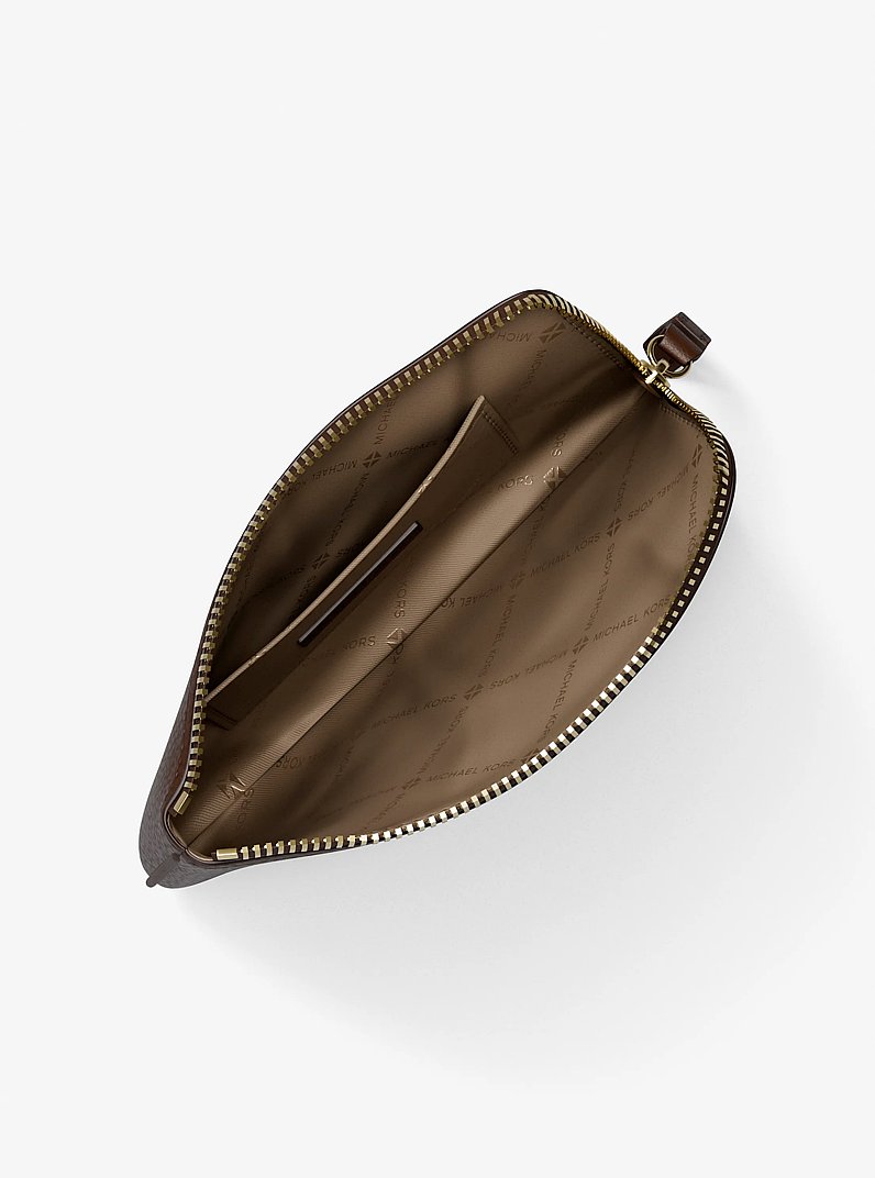 Jet Set Travel Small Wristlet in NUTMEG | Michael Kors