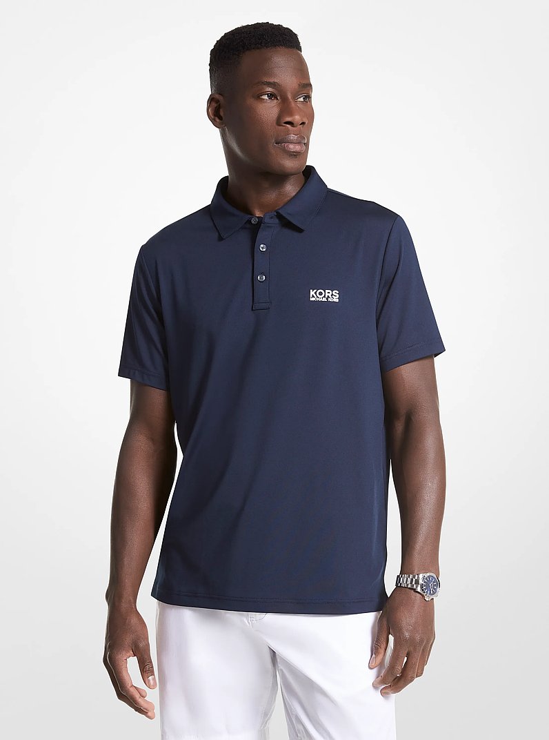 MICHAEL KORS ポロシャツ　ゴルフ Golf Logo Stretch Jersey Polo Shirt | Michael Kors Canada [CA]