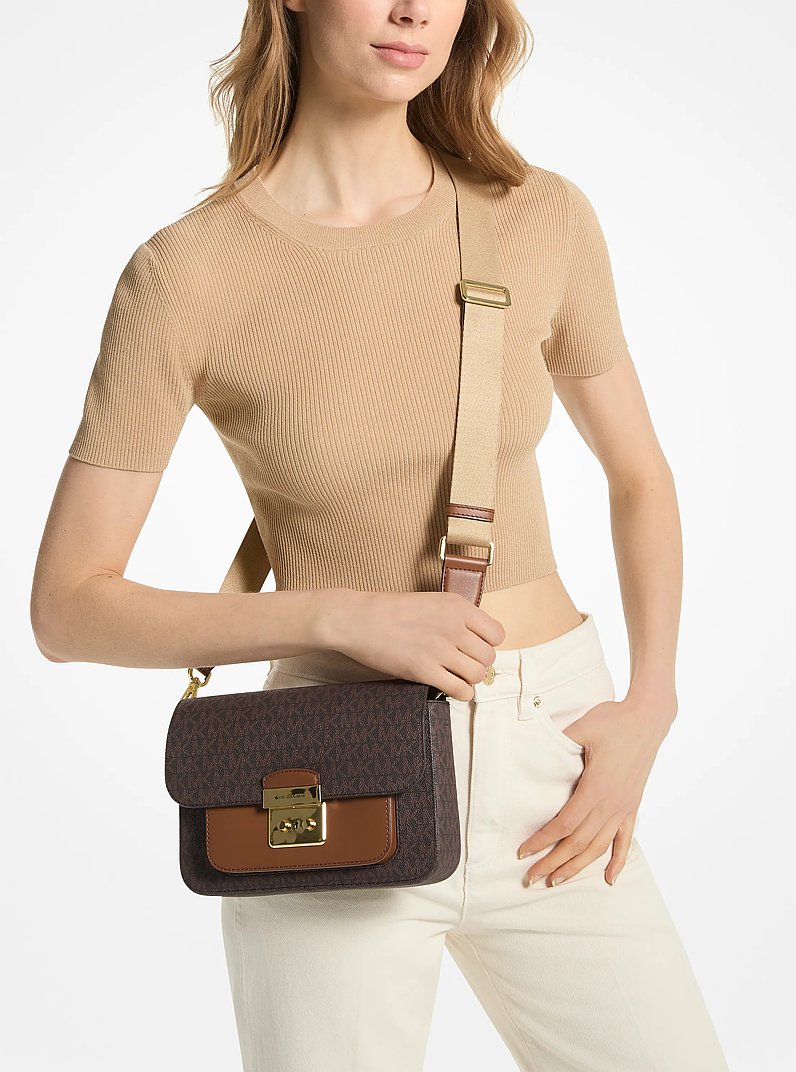 Sac messager Sloan Editor de taille moyenne &agrave; logo signature