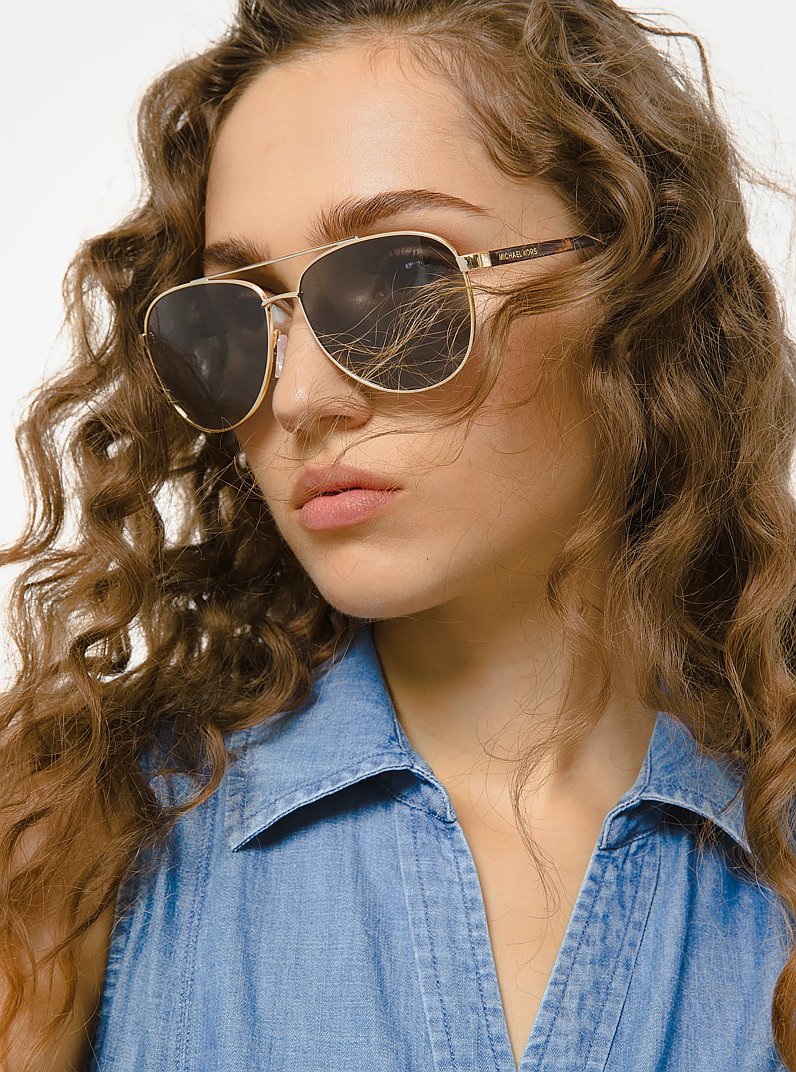 Hvar Sunglasses in BLACK | Michael Kors