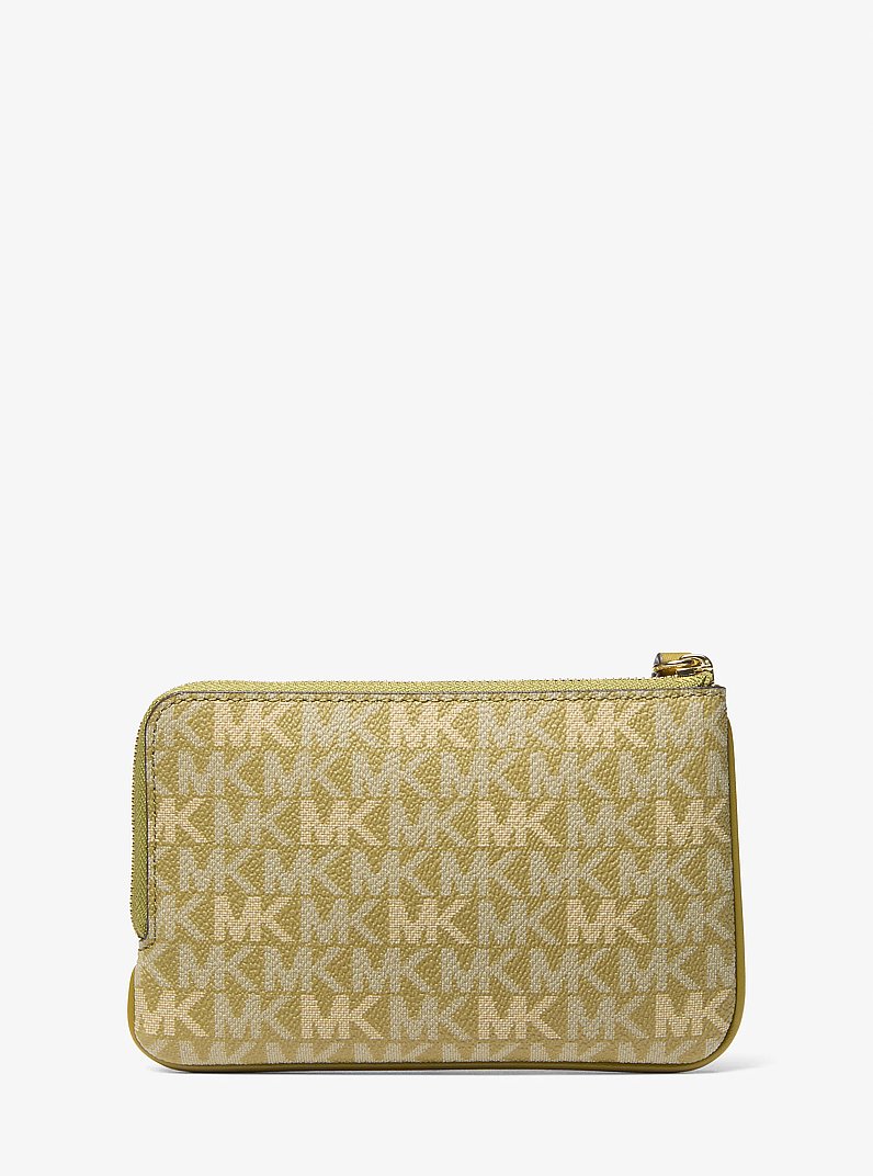 Jet Set Travel Small Signature Logo Wristlet in OREGANO | Michael Kors