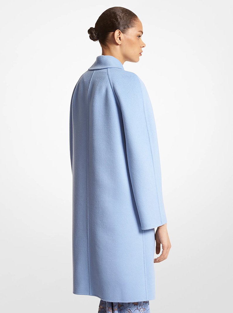 Double Face Cashgora Balmacaan in COAST | Michael Kors