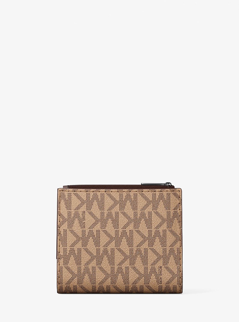 Cooper Signature Logo Wallet in CAMEL | Michael Kors
