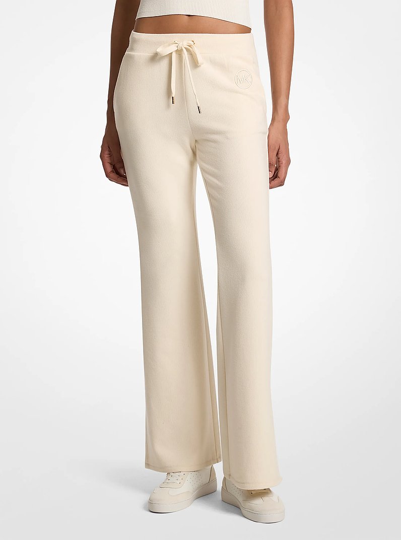 Pantalon &eacute;vas&eacute; en tricot in OS | Michael Kors