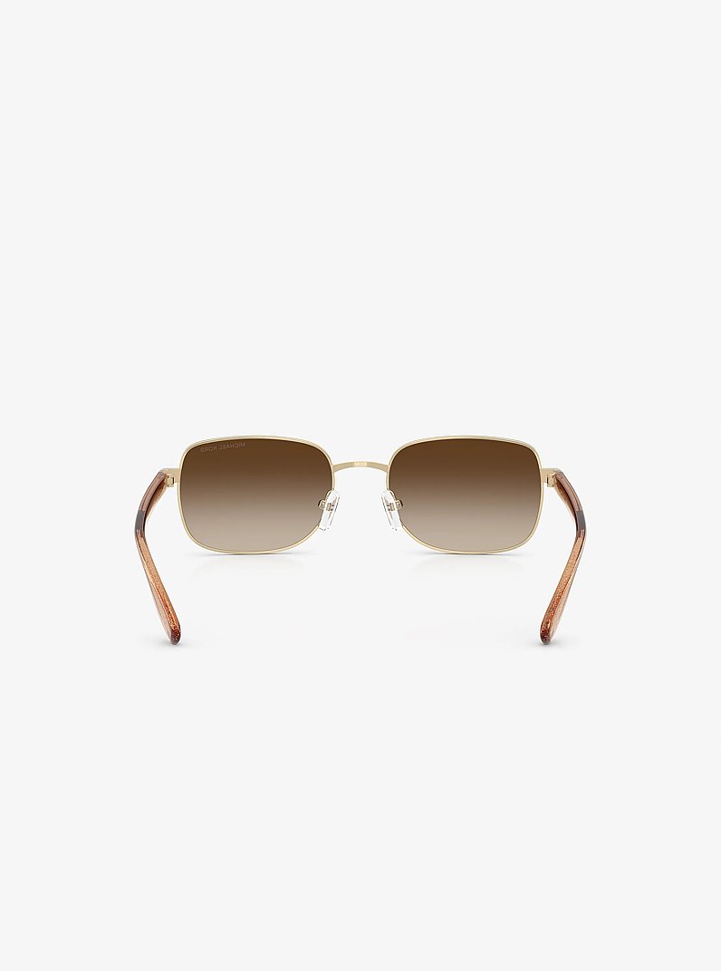 S&atilde;o Paulo Sunglasses in LIGHT GOLD | Michael Kors