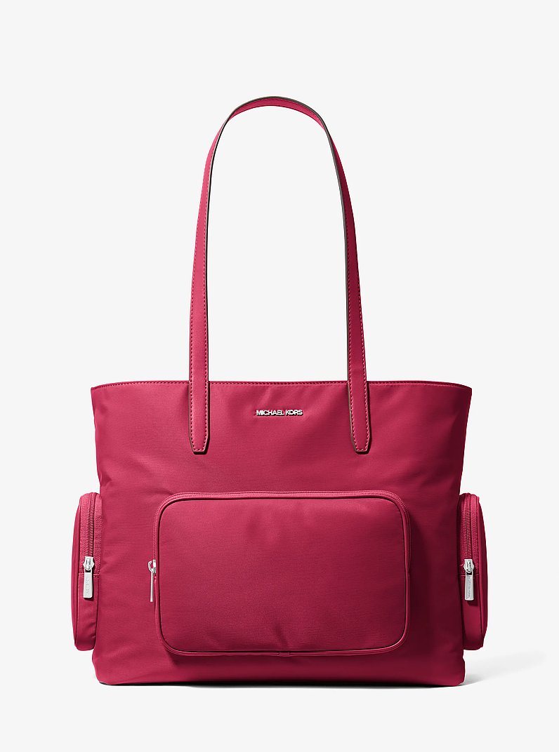 Bolso tote Khai grande de nailon in FRAMBUESA OSCURO | Michael Kors
