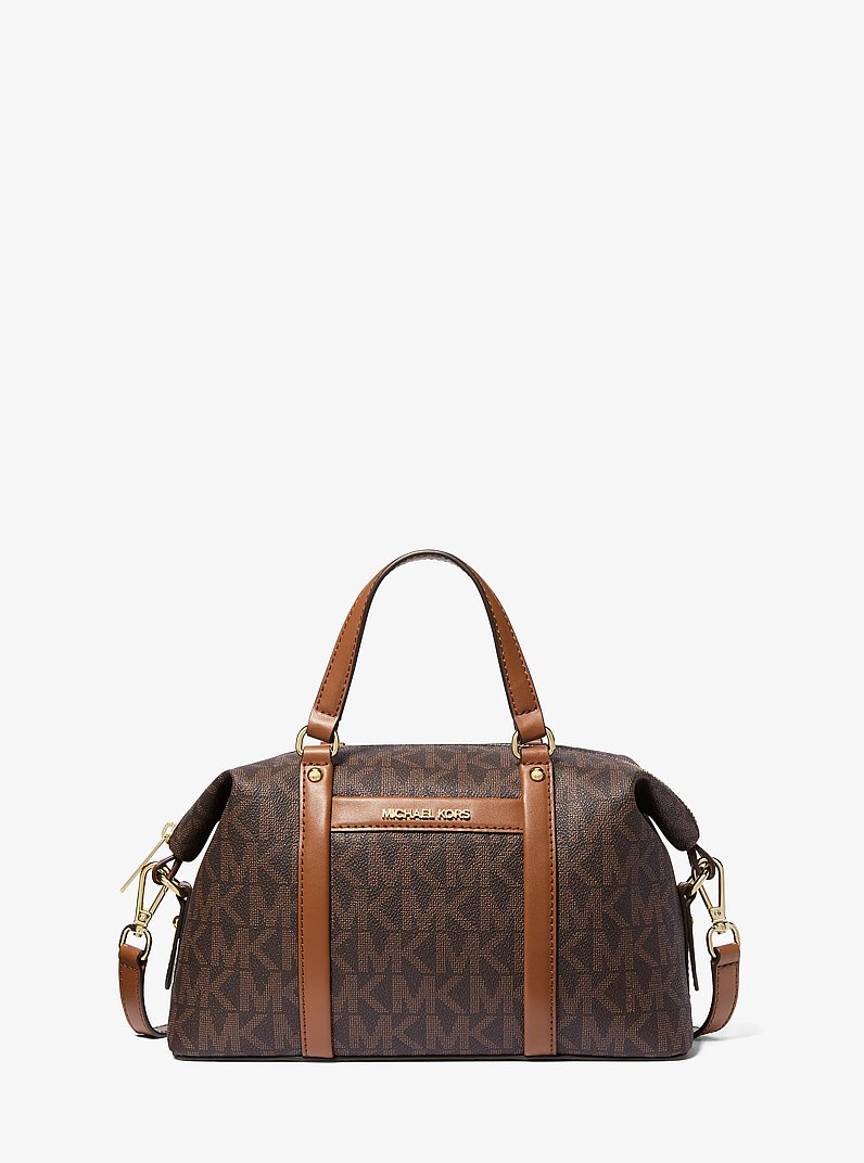 Petit sac Beck &agrave; logo Signature in MARRON/LUGGAGE | Michael Kors