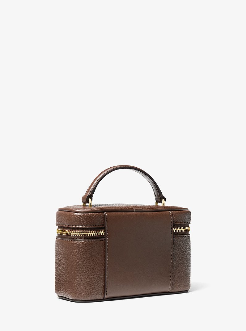 Vivi Small Vanity Crossbody Bag in NUTMEG | Michael Kors