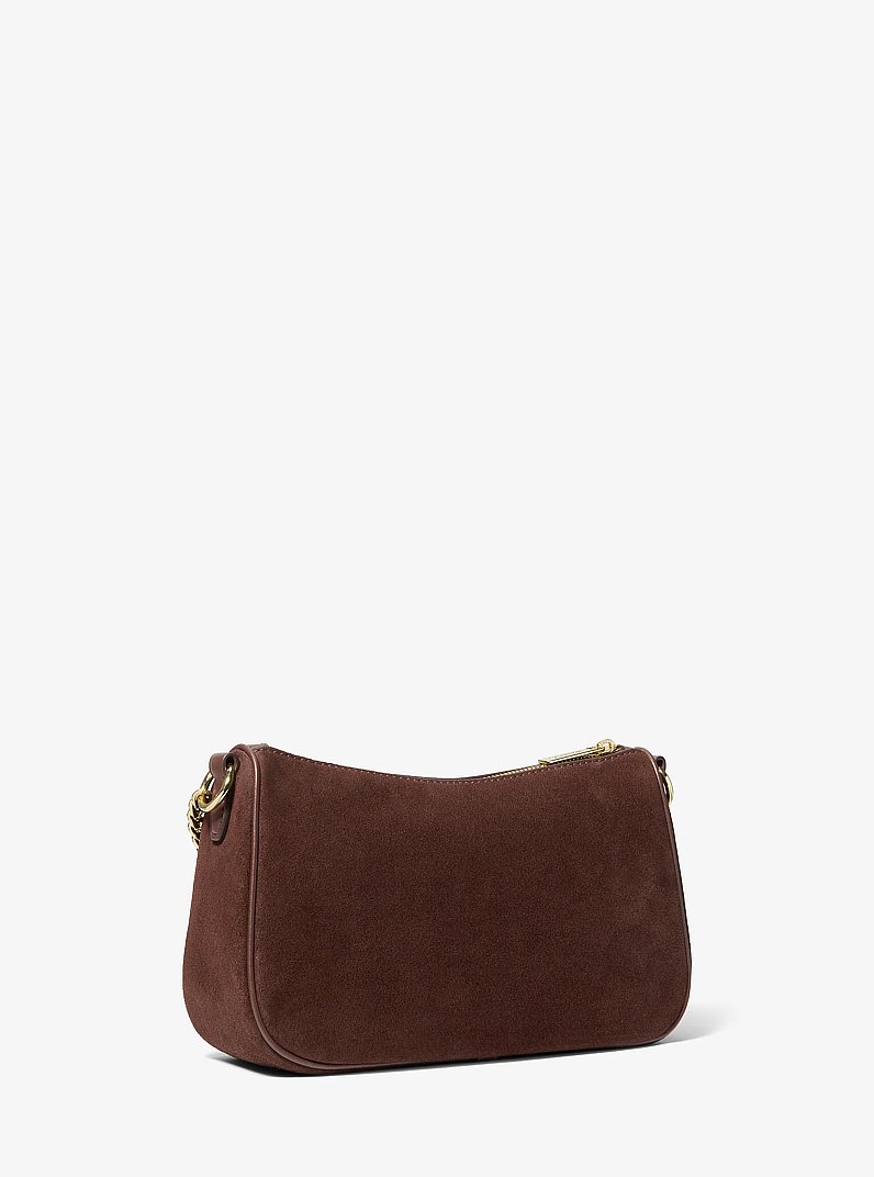 Carmela Medium Convertible Crossbody Bag in NUTMEG | Michael Kors