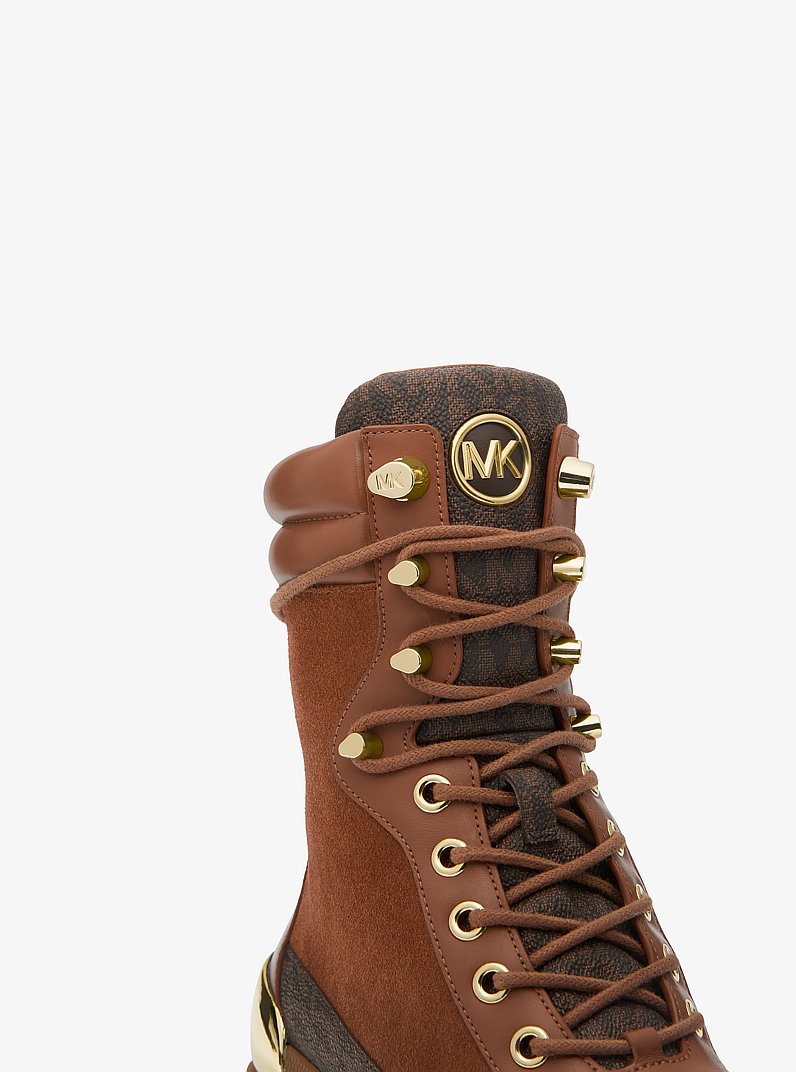 Rowan Suede and Logo Boot