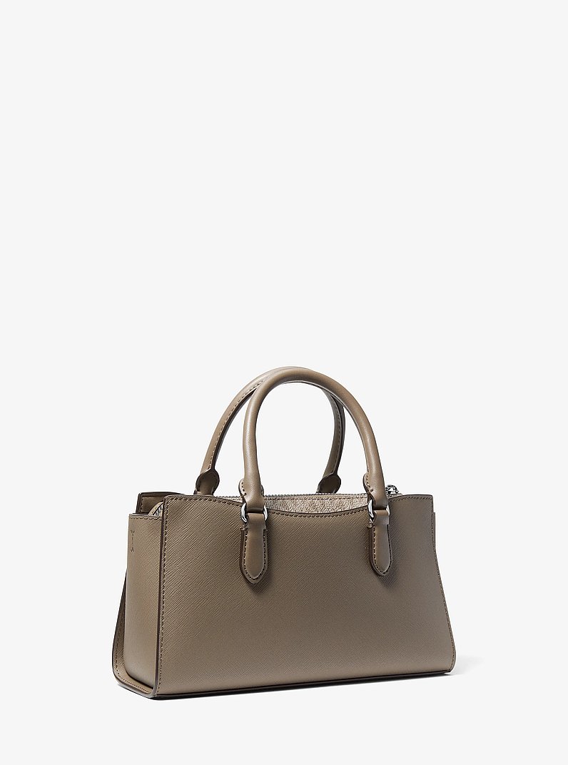 Petit sac messager Arden &agrave; logo Signature in CHAMPIGNON | Michael Kors