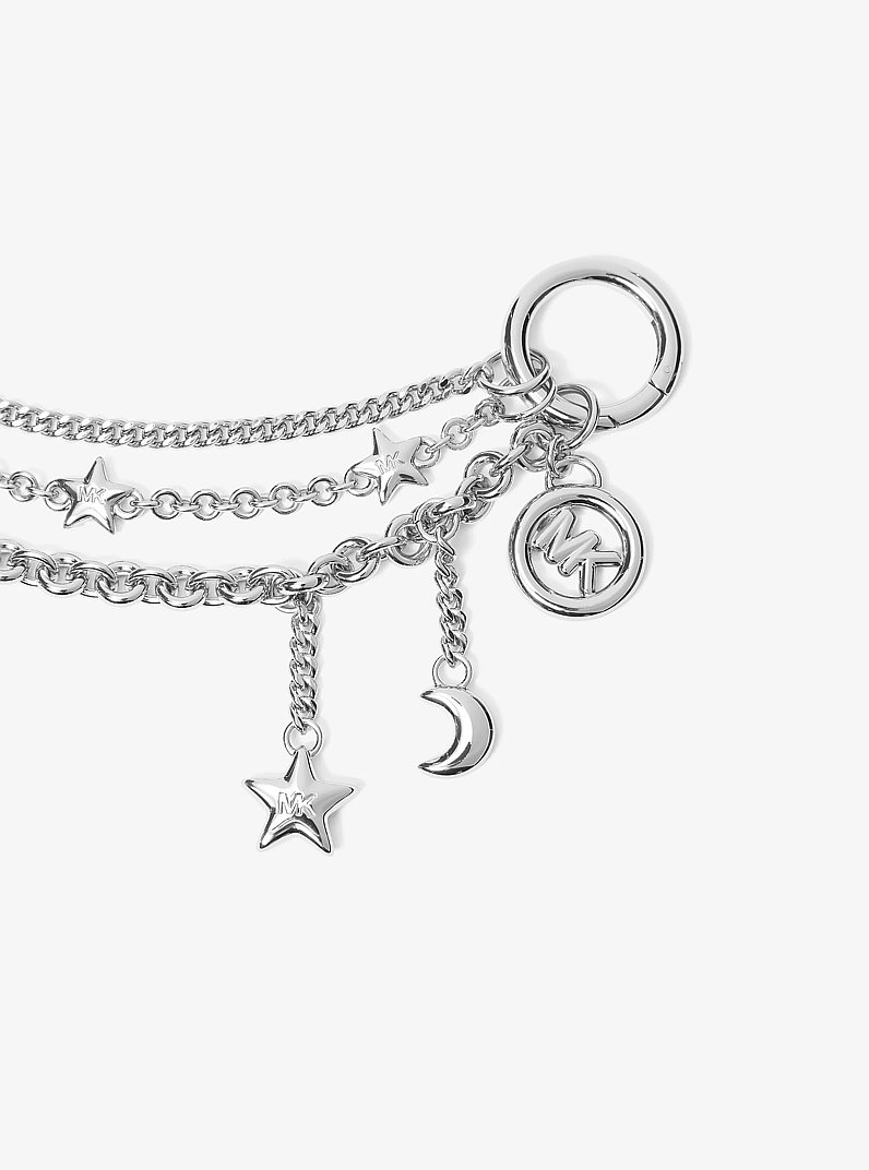 Star Chain Bag Charm in SH RHODIUM | Michael Kors