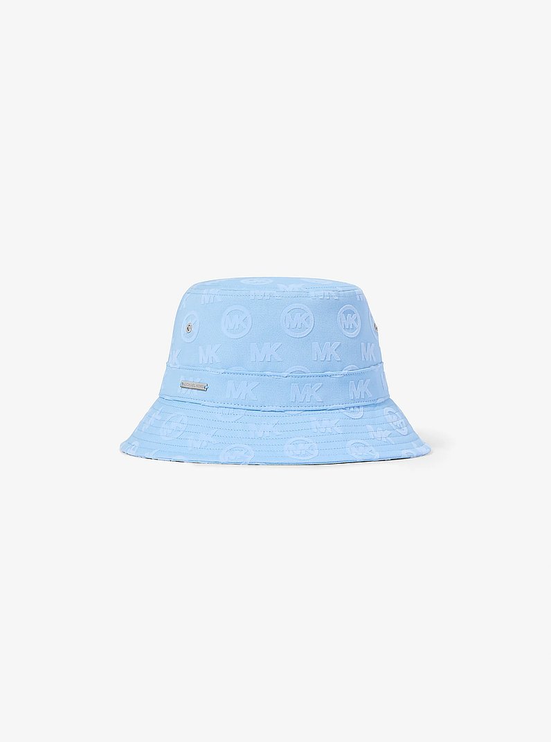 Michael Kors Light Blue MK Monogram Bucket Hat Michael Kors Women main image 3