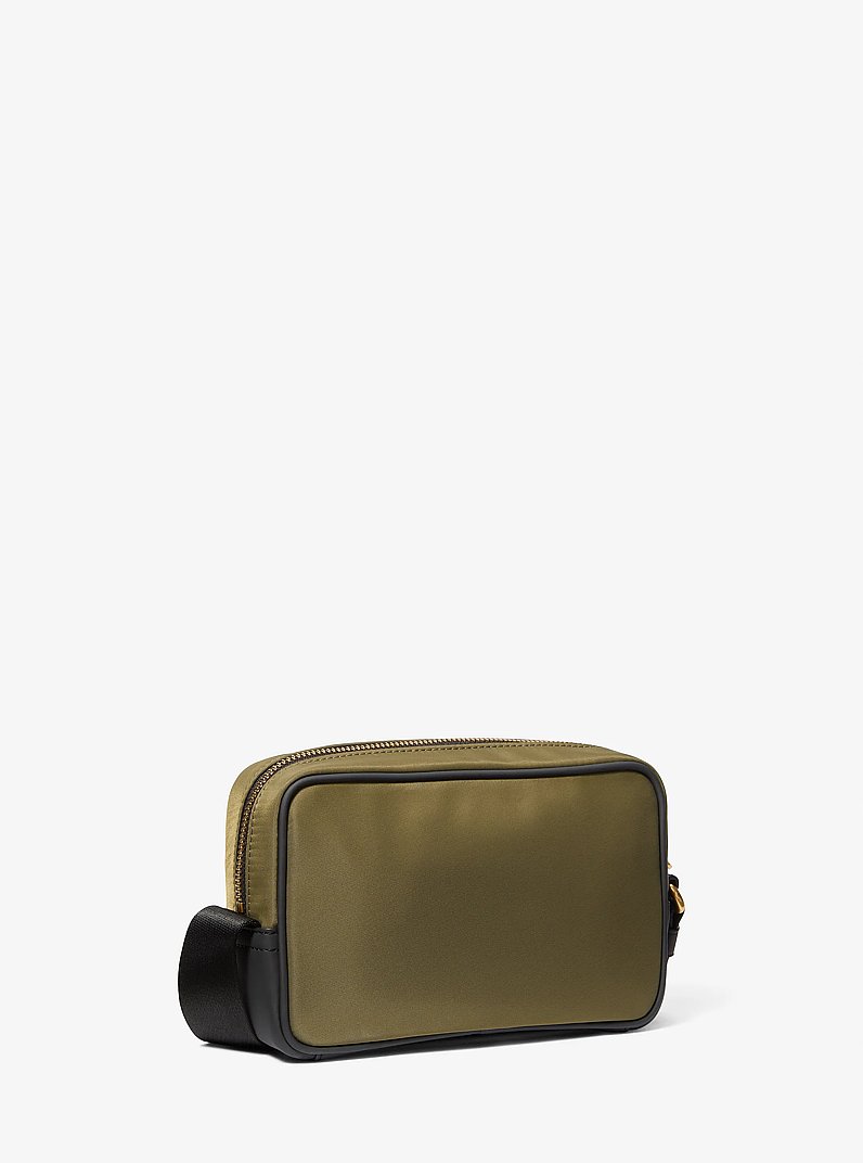 Sac pour appareil photo Brooklyn en nylon avec pochette in LODEN | Michael Kors