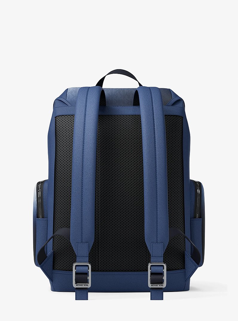 Cooper Medium Ombr&eacute; Signature Logo City Backpack in GALAXY BLUE MULTI | Michael Kors
