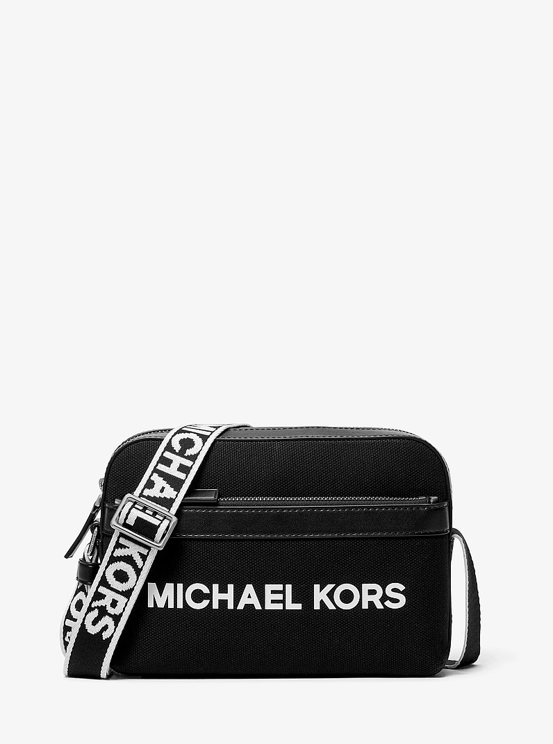 Bandolera Cooper de lona in NEGRO | Michael Kors