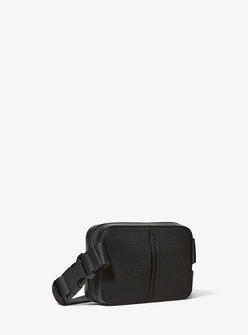 Cooper Signature Logo Belt Bag in ADMRL/PLBLUE | Michael Kors