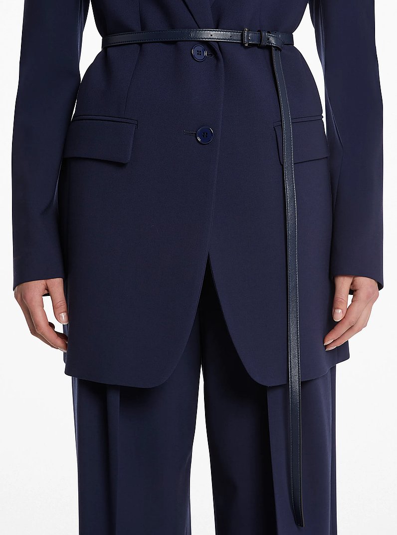 Ceinture en cuir Carolyn in MARITIME | Michael Kors