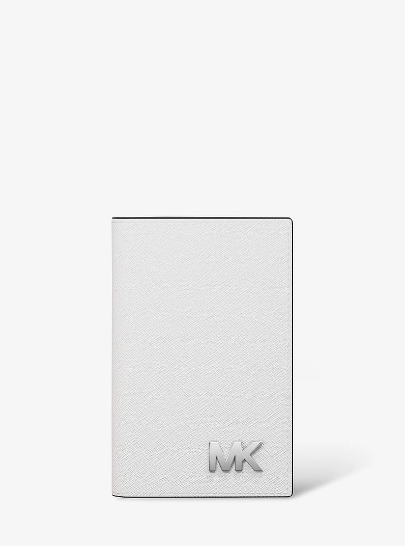 Cooper Saffiano Leather Bi-Fold Wallet in BRIGHT WHT | Michael Kors