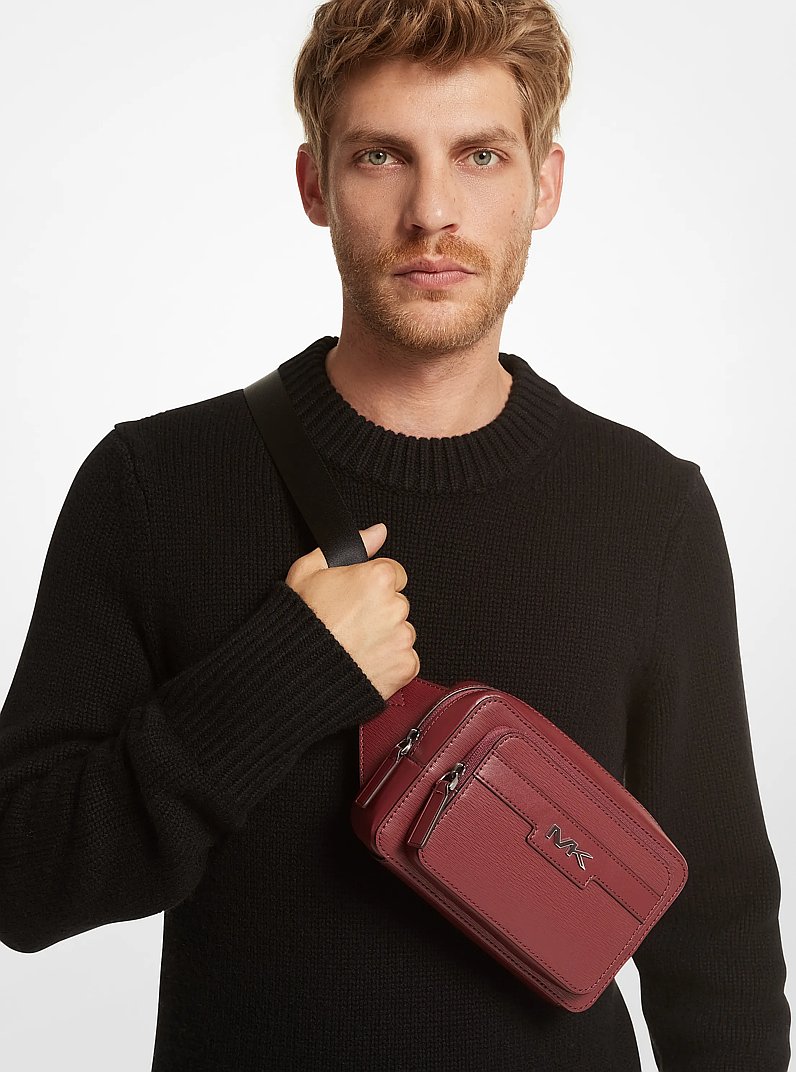 Cooper Sling Pack in DARK CHERRY | Michael Kors
