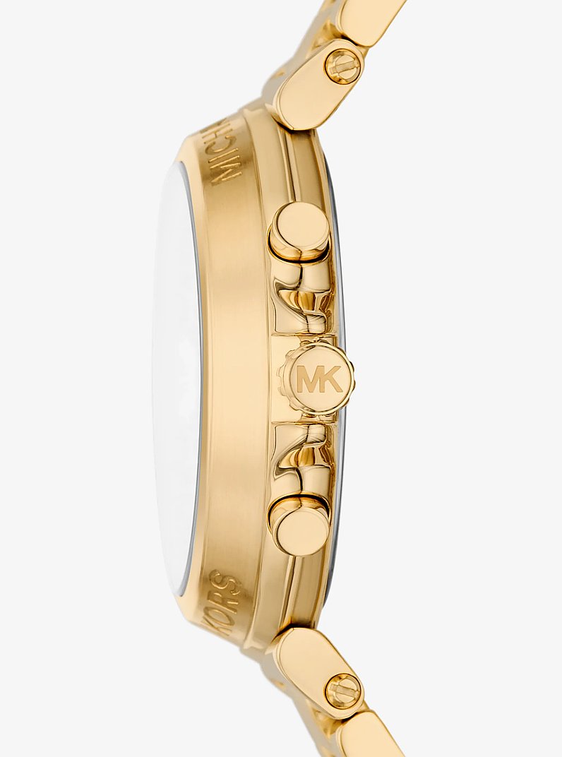 Oversized Maren Gold-Tone Watch in GOLD | Michael Kors