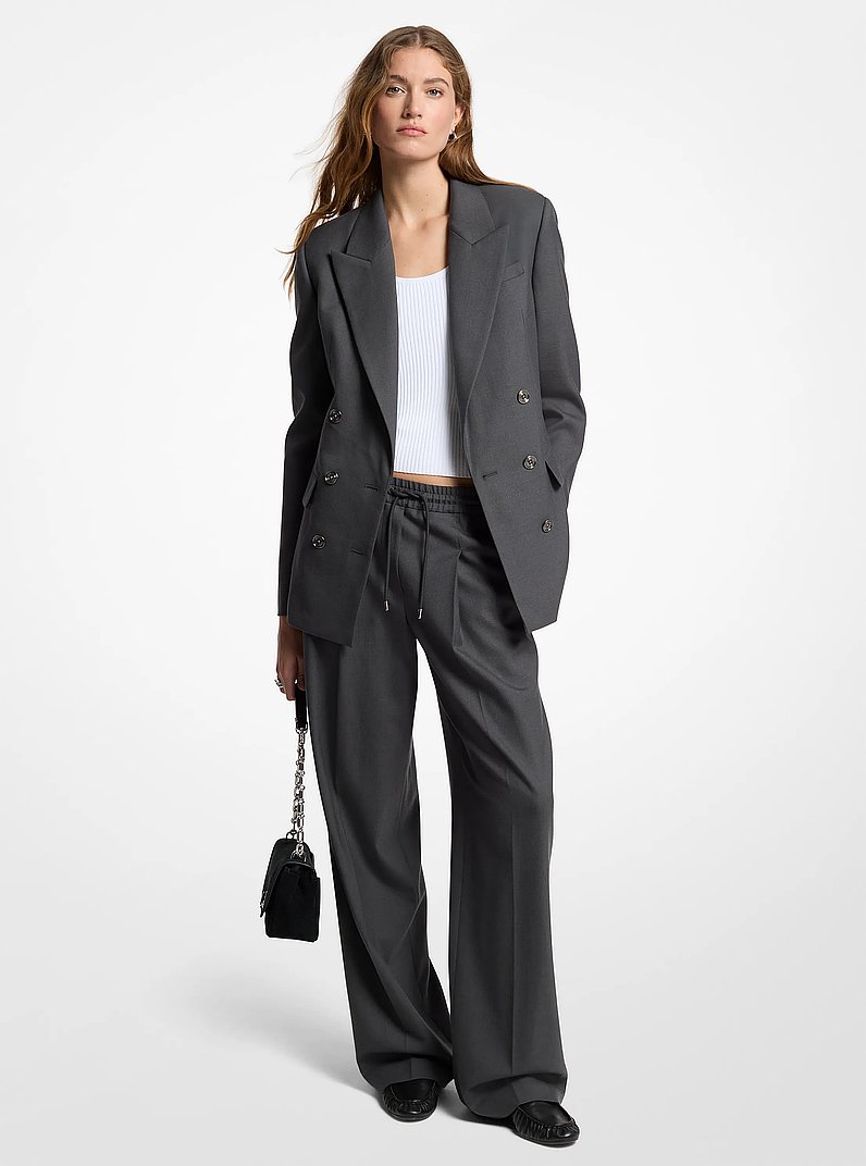 Blazer boyfriend in ANTRACITE | Michael Kors