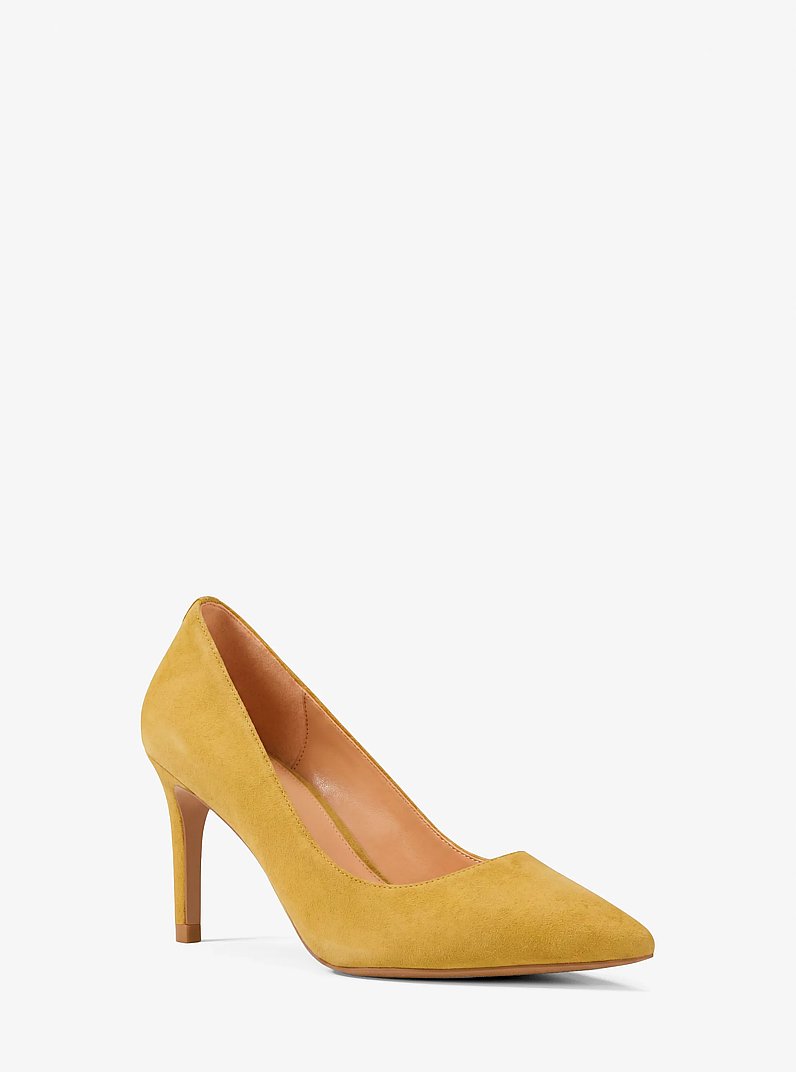 Pumps Alina Flex aus Wildleder in HELLGR&Uuml;N | Michael Kors